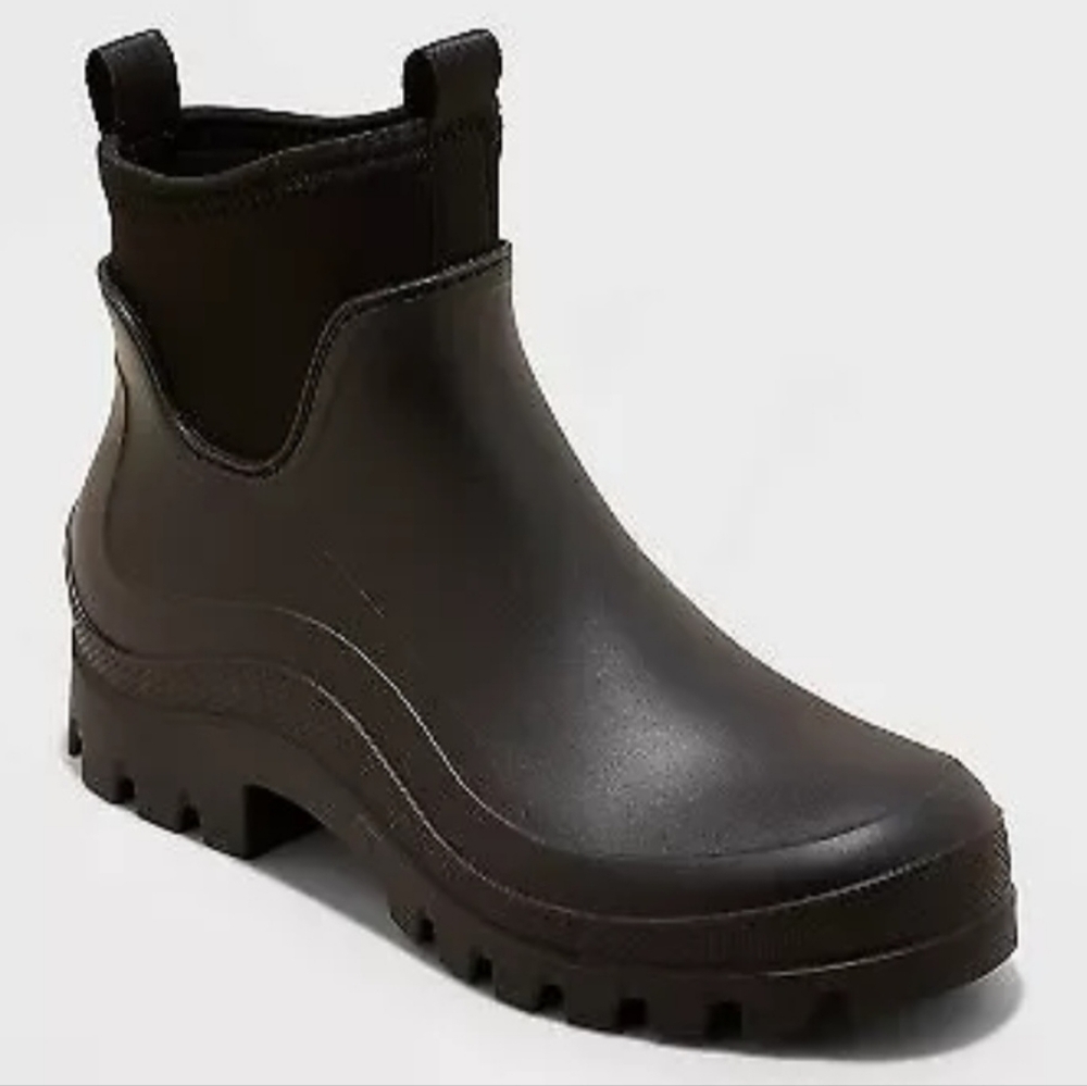 Universal Thread Black Ankle Boots